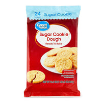 Great Value Ready to Bake Sugar Cookie Dough, 16.5 oz — package