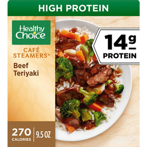 Healthy Choice Frozen Cafe Steamers Beef Teriyaki, 9.5 oz