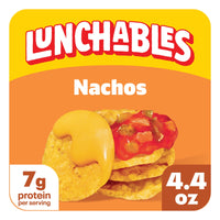 Lunchables Nachos with Cheese Dip and Salsa, 4.4 oz Pack — package