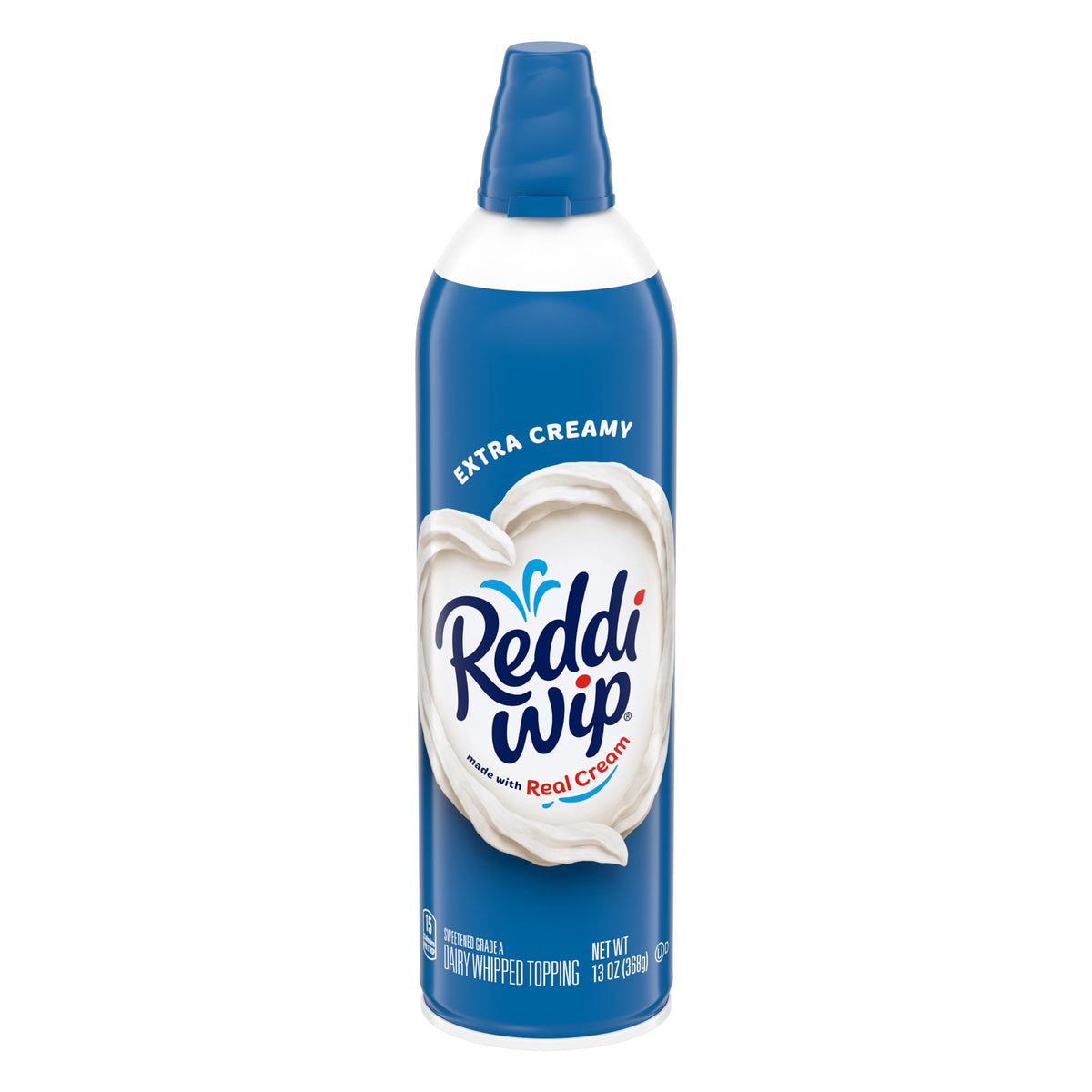 Reddi-wip Refrigerated Whipped Topping Extra Creamy, 13 oz
