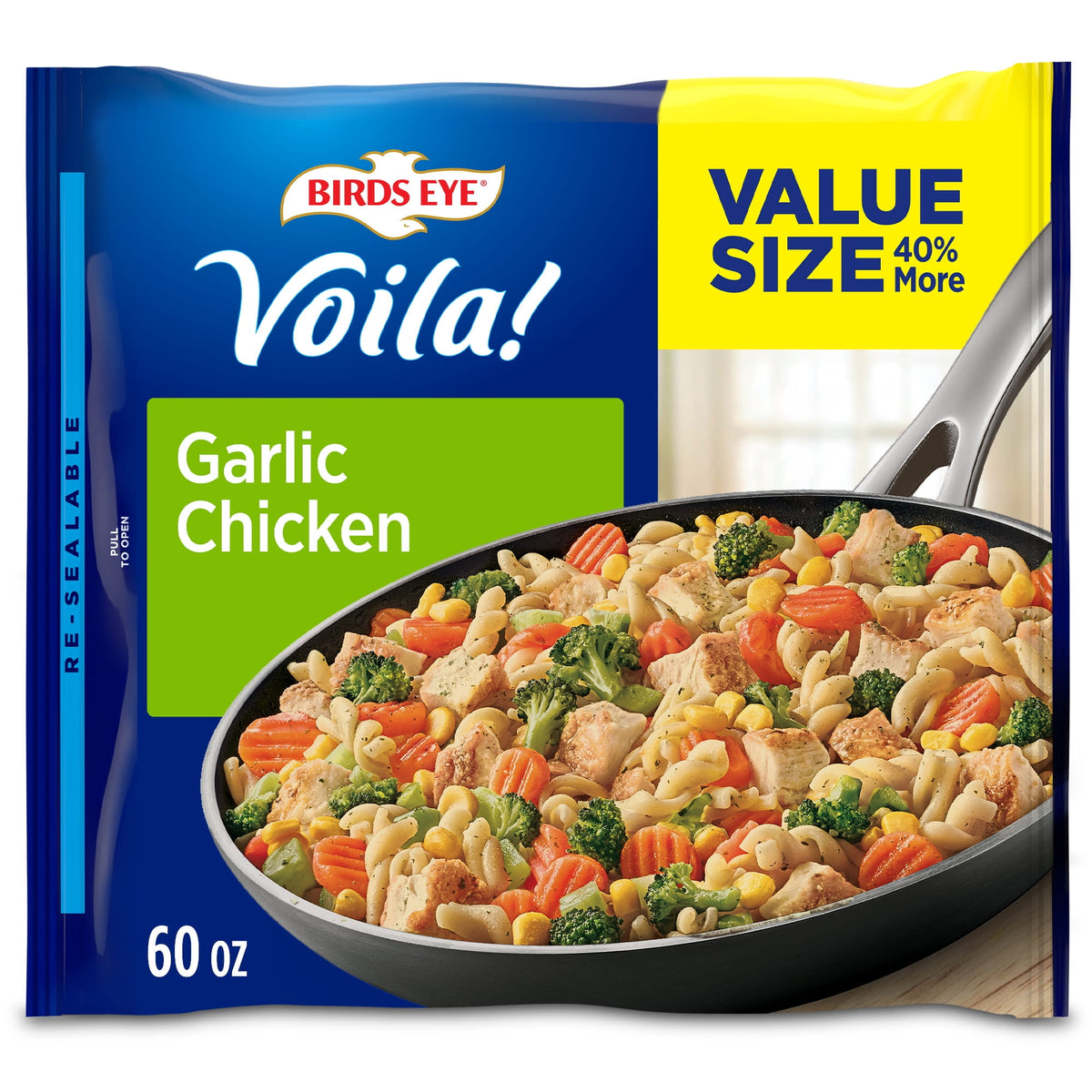 Birds Eye Frozen Voila! Garlic Chicken, 60 oz
