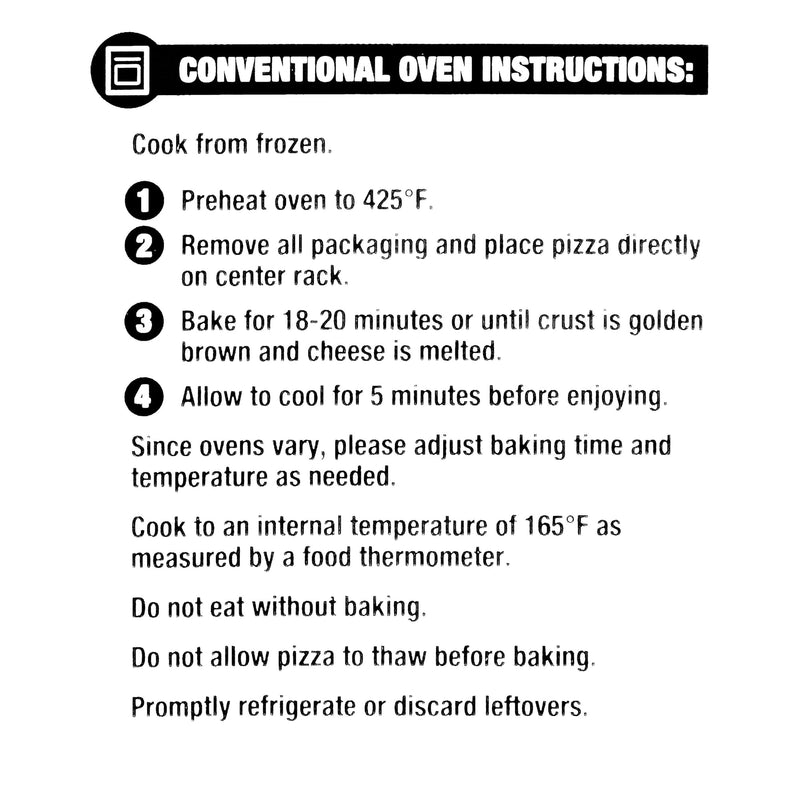 Great Value Stuffed Crust Cheese Pizza, Tomato Basil Garlic Sauce, 22.35 oz (Frozen) — photo 2