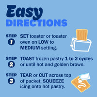 Pillsbury Cinnamon Roll Flavored Toaster Strudel Pastries, 12 Breakfast Pastries (Frozen) — photo 2
