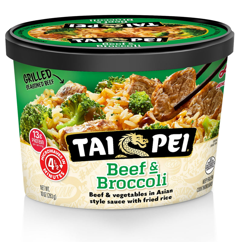 Tai Pei Beef & Broccoli, Frozen Asian Entrée, 10 oz — photo 2