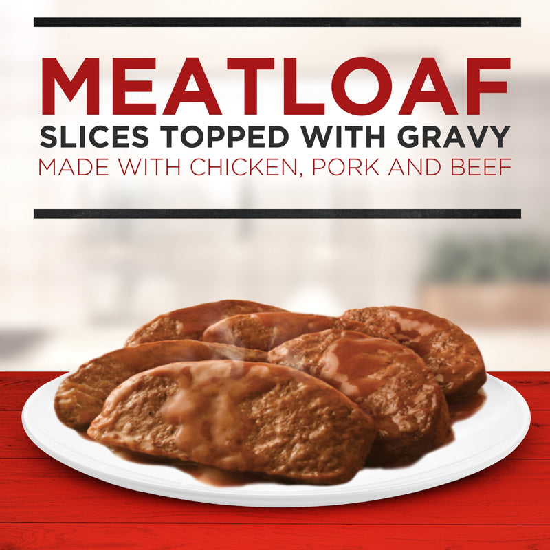 Banquet Family Size Meatloaf Slices Topped with Gravy, 7g Protein per Serving, Frozen Meal, 24 oz. — photo 2