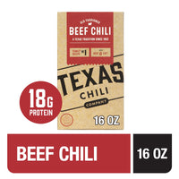 Texas Chili Company Beef Chili 16 oz Bag in Box Refrigerated Fully Cooked — photo 2