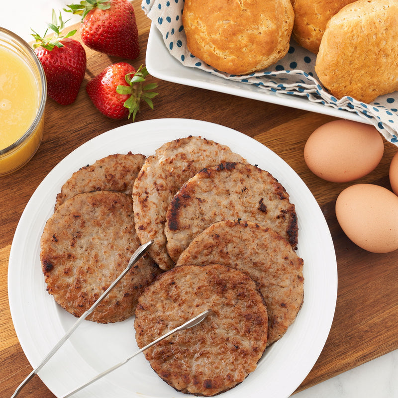 Great Value Fully Cooked Maple Flavored Frozen Pork Sausage Patties, 24.92 oz bag — photo 2