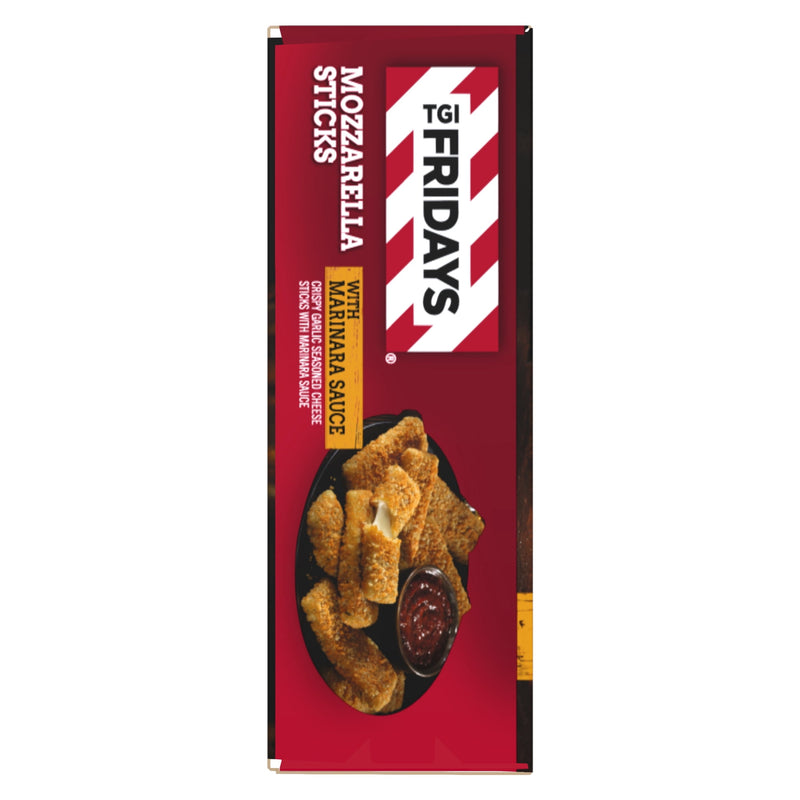 TGI Fridays Mozzarella Sticks Frozen Snacks with Marinara Sauce, 11 oz Box — photo 2