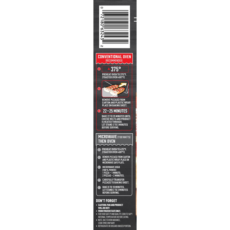 Red Baron 3 Meat French Bread Frozen Personal Pizza, 11.01 oz 2 Pack — photo 2