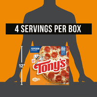 Tony's Pepperoni Pizzeria Style Crust Frozen Pizza, 18.56 oz — photo 2