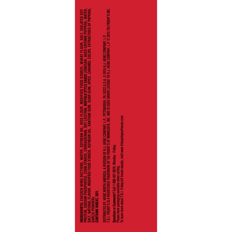 TGI Fridays Buffalo Style Chicken Wings Frozen Appetizers, for Restaurant-Style Snacking and Hosting, Buffalo Style, 9 oz — photo 2