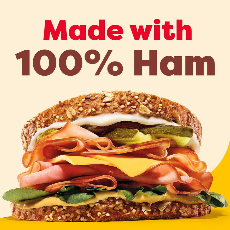 Oscar Mayer Deli Fresh Sliced Deli Meat, for Sandwiches and Easy Lunches, Honey Ham, No Artificial Preservatives, No Added Nitrates or Nitrites, 16 oz — photo 2