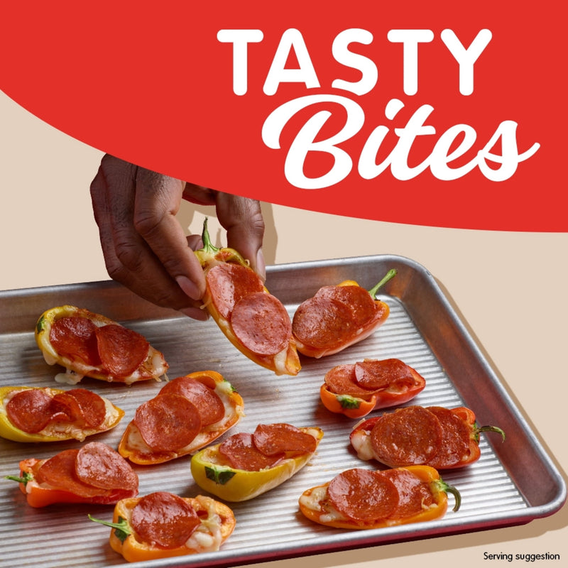 HORMEL Turkey Pepperoni Slices, Pizza Topping, Gluten Free, Original, Refrigerated, 5 oz Bag — photo 2