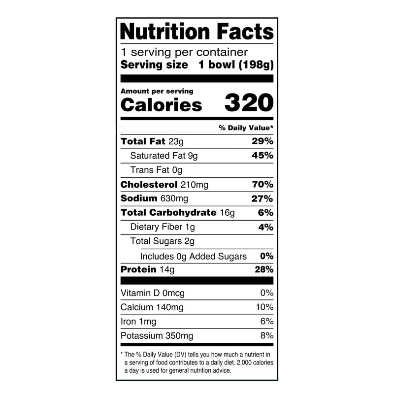 Great Value Frozen Sausage & Gravy Breakfast Bowl, 7 oz — photo 2