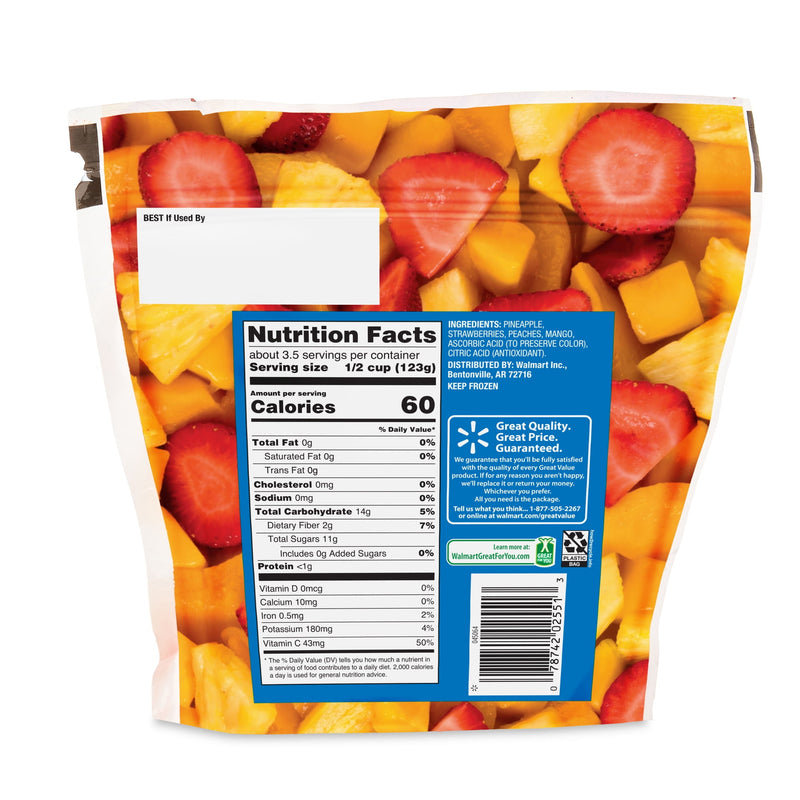 Great Value Mixed Fruit, 16 oz (Frozen) — photo 2