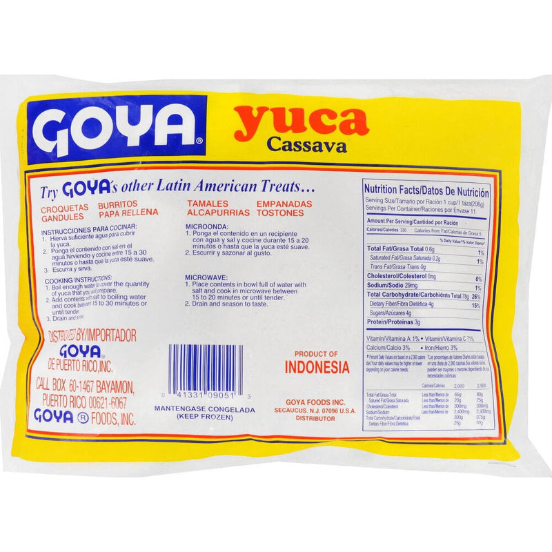GOYA Frozen Yuca 5lb Bag — photo 2