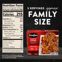 Stouffer’s Salisbury Steak, Family Size, Frozen Salisbury Steak, Easy Family Frozen Dinners 1.75 lb. — photo 2