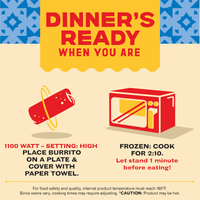 El Monterey Signature Shredded Steak and Cheese Burritos 57.6 oz, 12 Count (Frozen) — photo 2