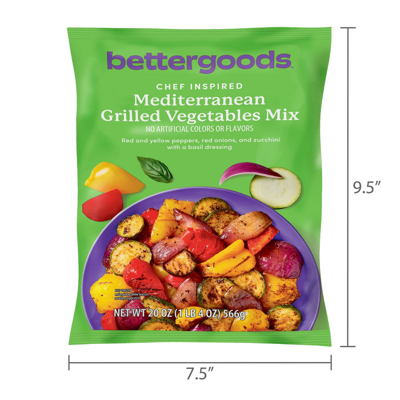 bettergoods Mediterranean Grilled Vegetables Mix, 20 oz (Frozen) — photo 2