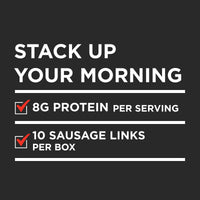 Banquet Brown 'N Serve Turkey Sausage Links, 8g Protein per Serving, Frozen Breakfast Sausage, 6.4 oz. — photo 2