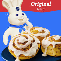 Pillsbury Cinnamon Rolls with Original Icing, Refrigerated Canned Pastry Dough, 5 Rolls, 7.3 oz — photo 2