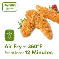 Nature Raised Farms No Seed Oils Lightly Breaded Frozen Chicken Breast Strips, 22 oz, 20g Protein per Serving (Fully Cooked) — photo 2