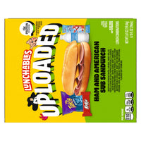 Lunchables Uploaded Ham and American Sub Sandwich Snack Kit, 16.1 oz Box, Refrigerated, Whole — photo 2