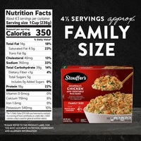 Stouffer’s Grandma’s Chicken and Vegetable Rice Bake, Family Size, Frozen Family Dinners 36 oz — photo 2