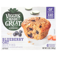 Veggies Made Great Blueberry Oat Muffin, 12oz, 6ct Box (Frozen) — photo 2