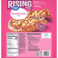 Great Value Rising Crust Hawaiian Pizza, Tomato Sauce, 27.97 oz (Frozen) — photo 2