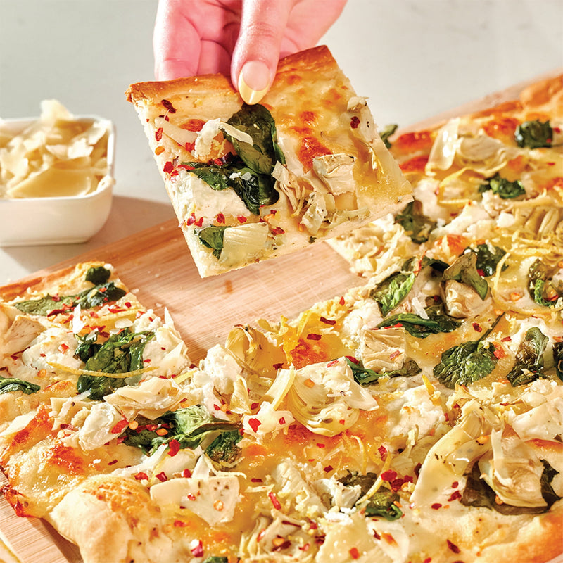 Jus-Rol Family Size Pizza Crust, Pre-Rolled Refrigerated Dough, 14.1 oz, Large Crust for Homemade Pizza — photo 2