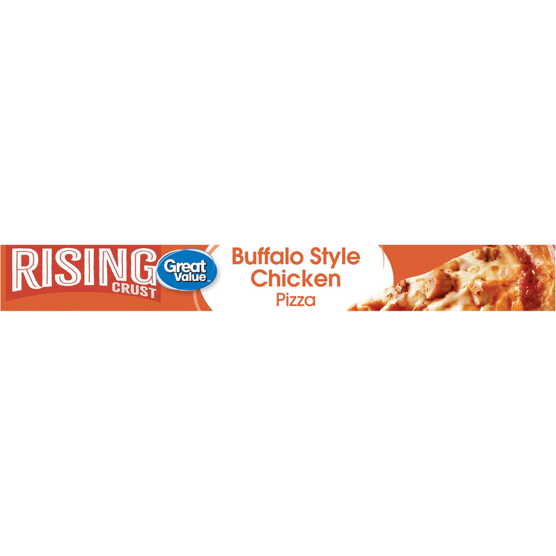 Great Value Frozen Rising Crust Buffalo Chicken Pizza with Mozzarella and Asiago Cheeses, 27.95 oz — photo 2