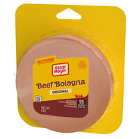 Oscar Mayer Original Beef Bologna Sliced Deli Meat, for Easy Lunches and Snacking, Quality Meat, No Fillers, 8 oz — photo 2