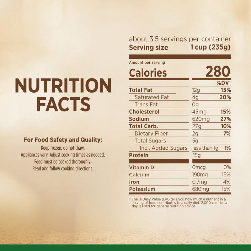 Marie Callender's Cheesy Chicken and Rice, Meal to Share, Frozen Meal, 27 oz. — photo 2