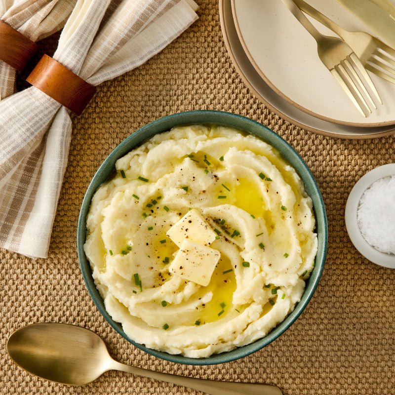 Marketside Ready to Heat Side Homestyle Mashed Potatoes Tray, 24 oz — photo 2