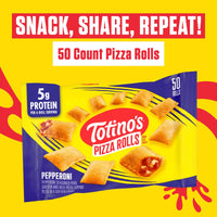 Totino's Pizza Rolls, Pepperoni Flavored, Frozen Appetizers, 50 Rolls, 24.8 oz — photo 3