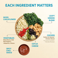 Healthy Choice Protein Bowls Spicy Black Bean & Chicken, 20g Protein, High Protein & Fiber Frozen Meal, 9.75 oz. Bowl — photo 3