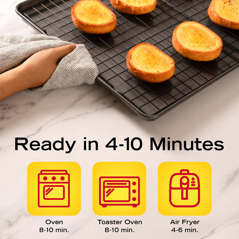 New York Bakery Real Garlic Texas Toast, 16 Count, Frozen Bread — photo 3