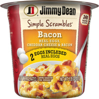 Jimmy Dean Refrigerated Simple Scrambles Cup, Cheddar Cheese and Bacon, 5.35 oz — photo 3