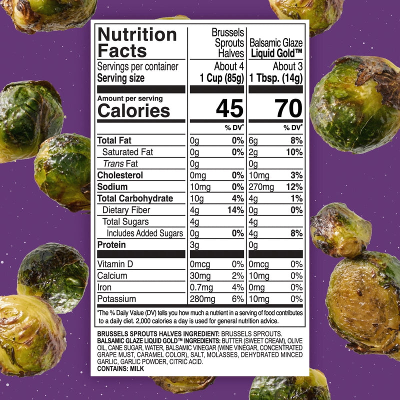 Kinder's Balsamic Glaze Brussels Sprouts, 13.5 oz (Frozen) — photo 3