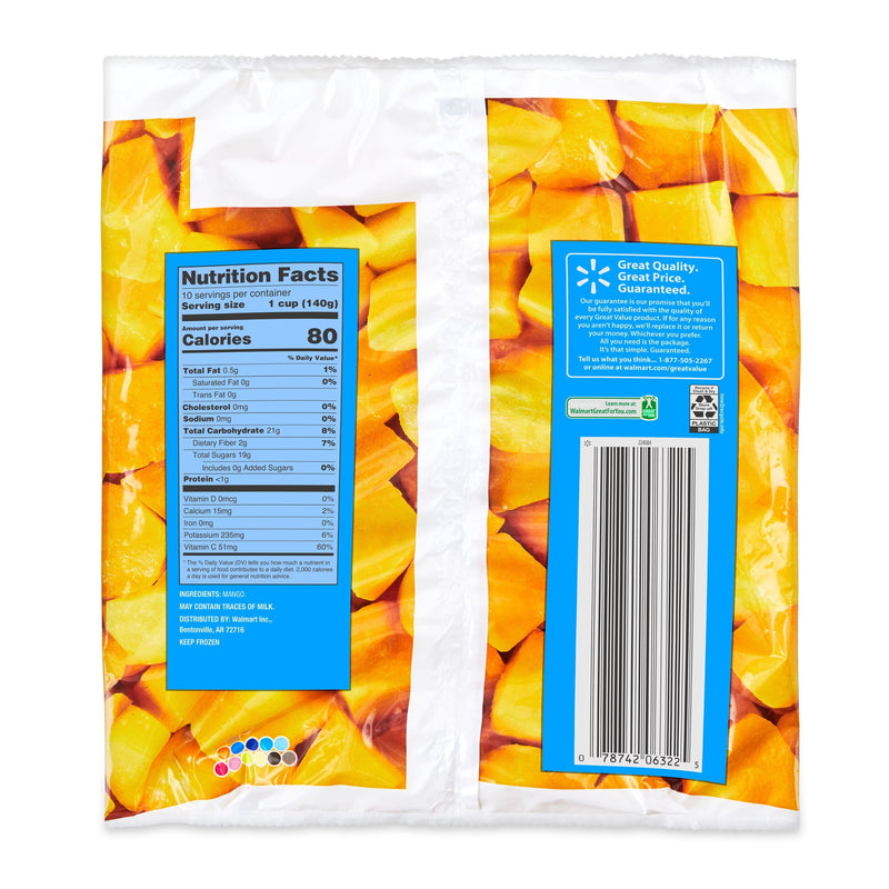 Great Value Mango Chunks, 48 oz (Frozen) — photo 3