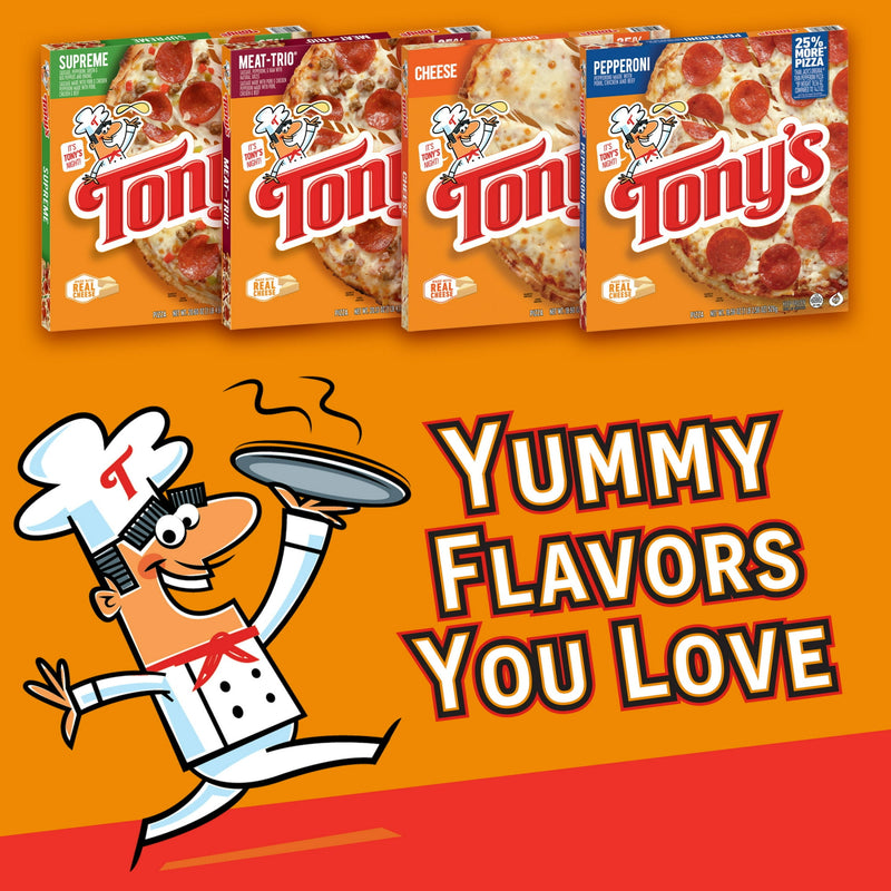 Tony's Supreme Pizzeria Style Crust Frozen Pizza, 20.61 oz — photo 3