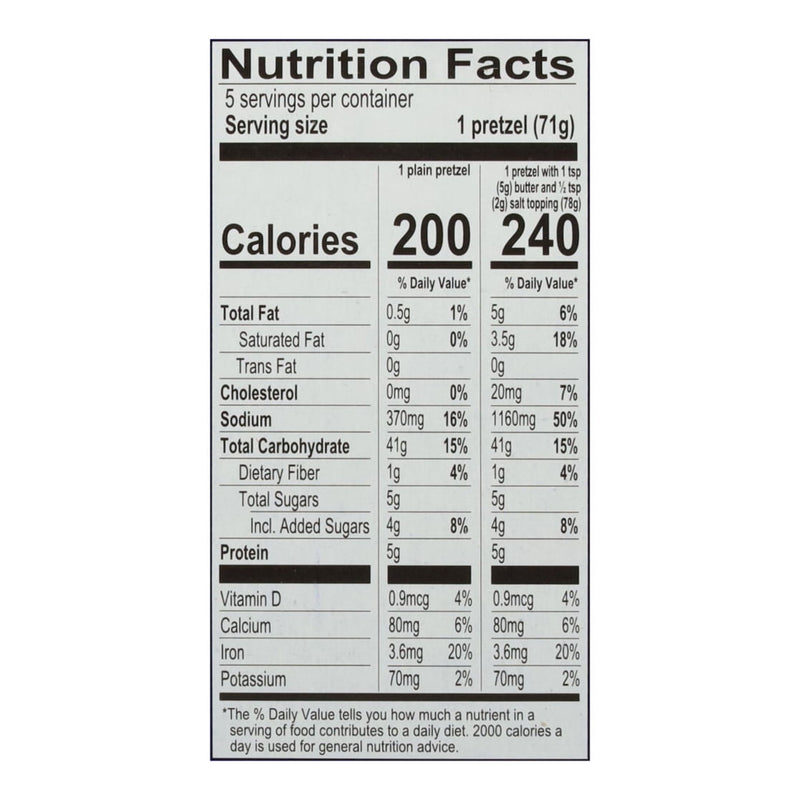 Auntie Anne's Classic Soft Pretzels, 13 oz, 5 Count (Frozen) — photo 3