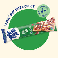 Jus-Rol Family Size Pizza Crust, Pre-Rolled Refrigerated Dough, 14.1 oz, Large Crust for Homemade Pizza — photo 3