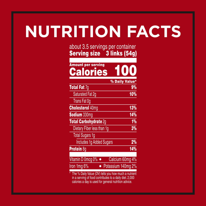 Banquet Brown 'N Serve Turkey Sausage Links, 8g Protein per Serving, Frozen Breakfast Sausage, 6.4 oz. — photo 3
