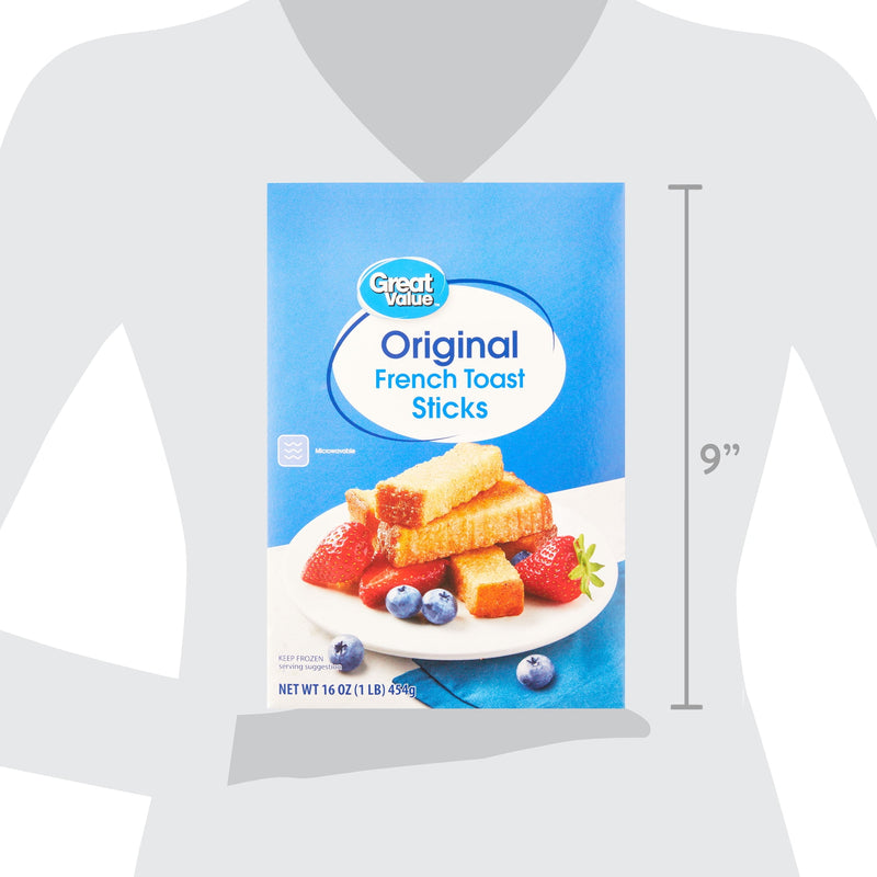 Great Value Original French Toast Sticks, 16 oz Box (Frozen) — photo 3