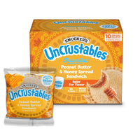 Smucker’s Uncrustables Peanut Butter & Honey Spread Sandwiches, 10 Count, 2 oz Each, Frozen — photo 3