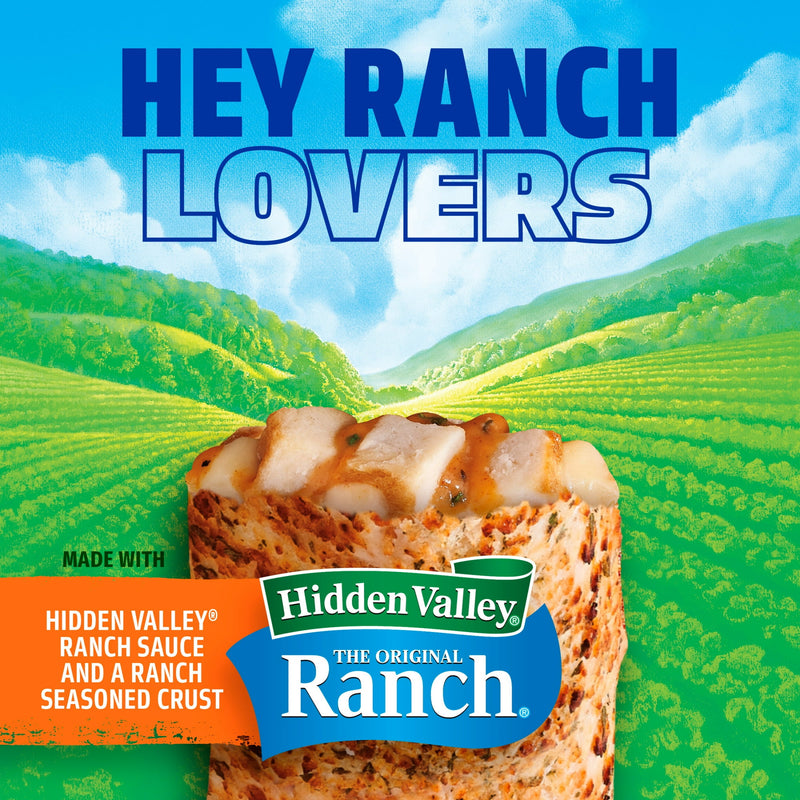 Hot Pockets Ranch Lovers Buffalo Style Chicken, Hidden Valley Ranch, Sandwich Snacks, 17 oz, 4 Pack (Frozen) — photo 3