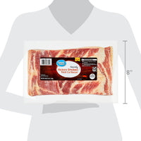 Great Value Naturally Hickory Smoked Thick Cut Sliced Bacon, 48 oz — photo 3