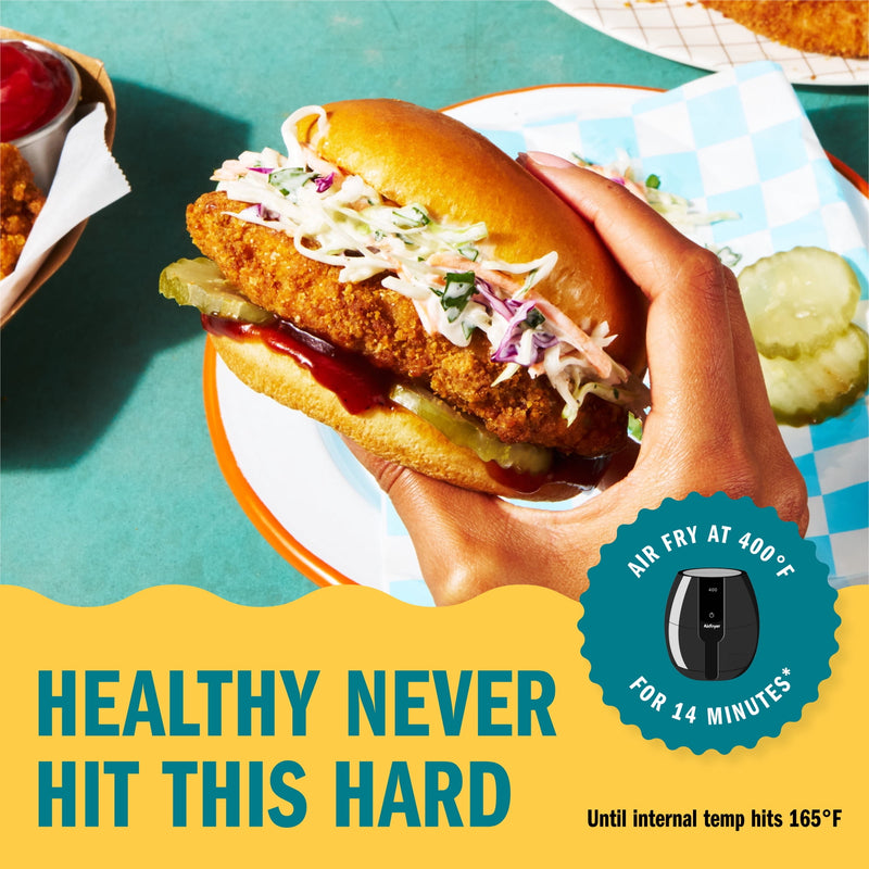 Realgood Foods Co. Lightly Breaded Chicken Breast Fillets, 20 oz Bag (Frozen) — photo 3